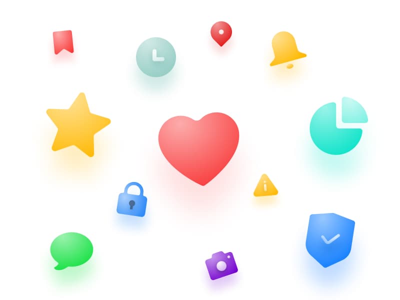 Glowy Icons